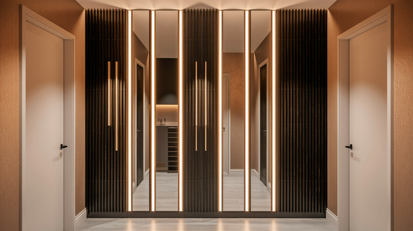 Dark-Stained_Slats_With_Mirror_Segments