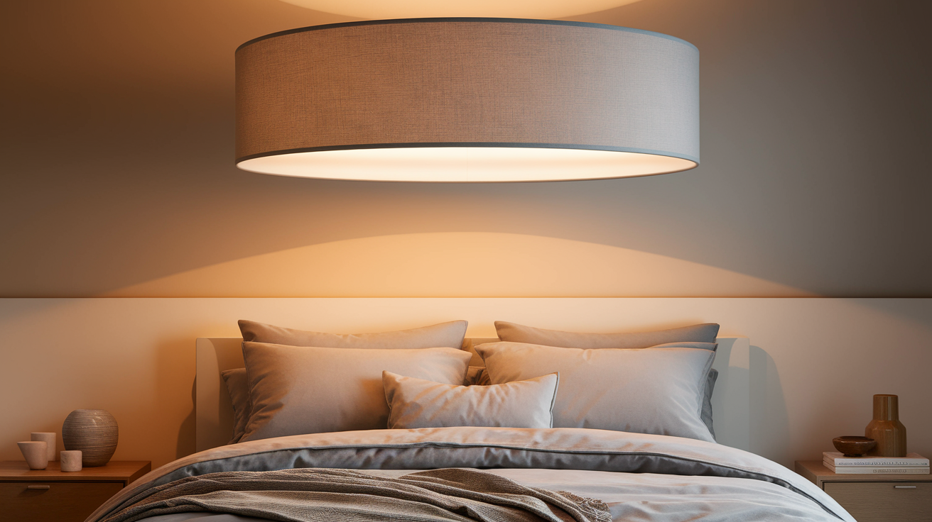 Drum_Shade_Ceiling_Lights