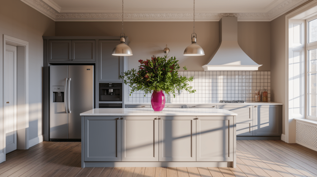 Gray Cabinets Look With Gray Walls