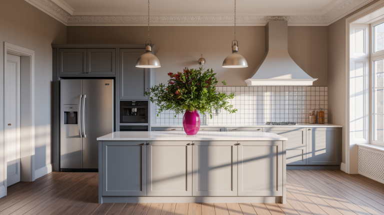 Gray Cabinets Look With Gray Walls