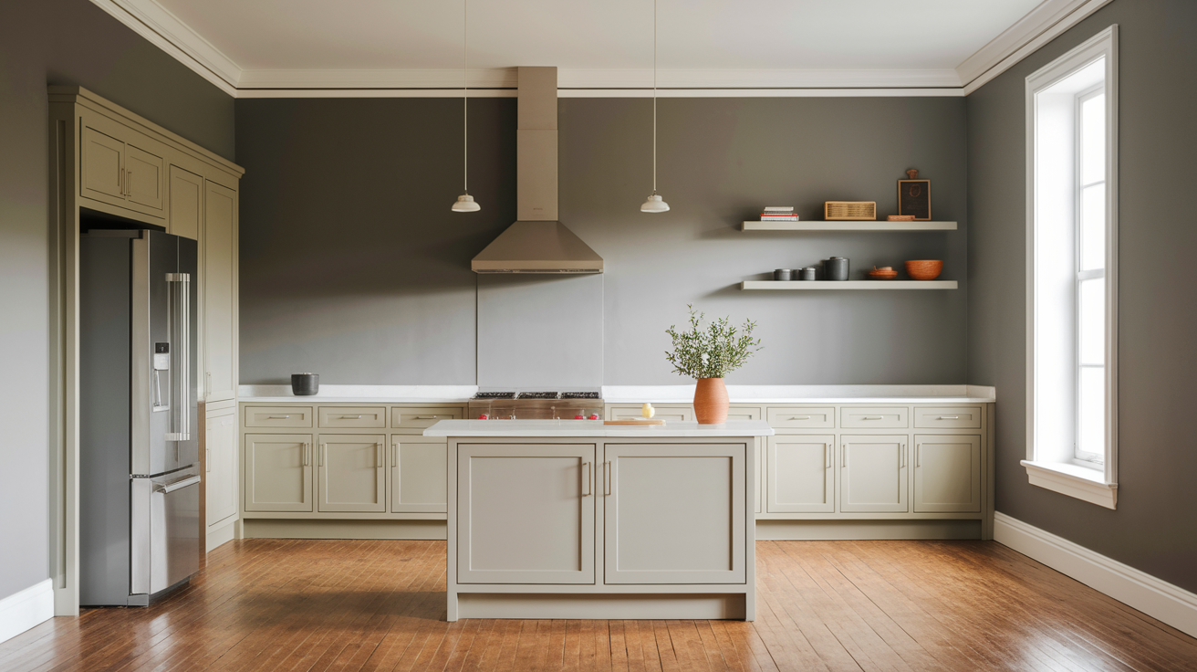 Greige_Cabinets__Slate_Gray_Walls