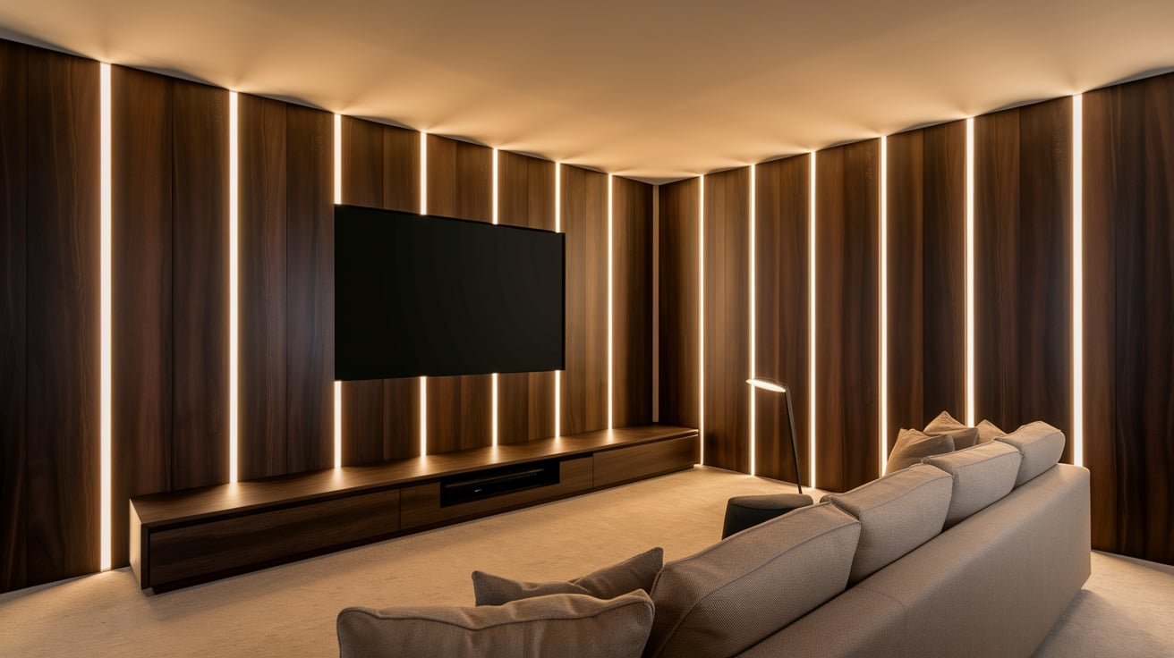 LED-Lit_Walnut_Panel_Wall