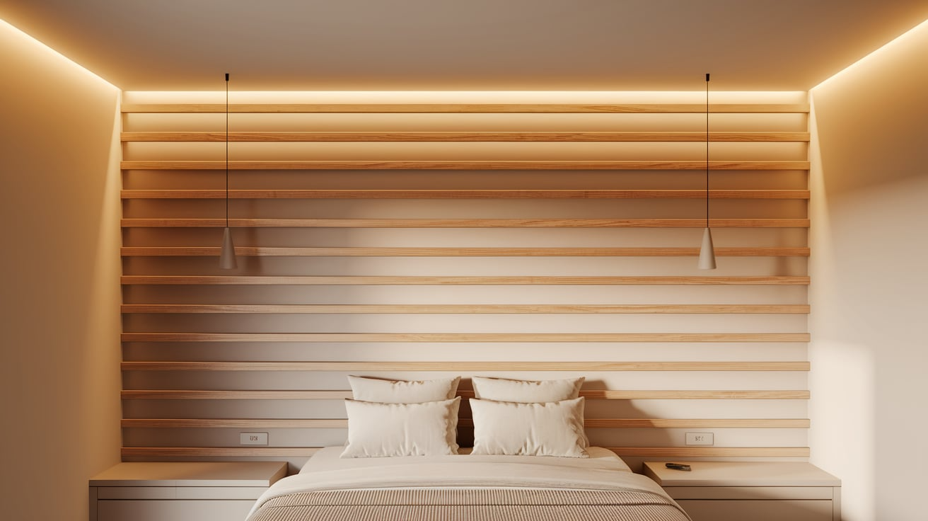 Thin_Oak_Battens_On_Matte_Plaster