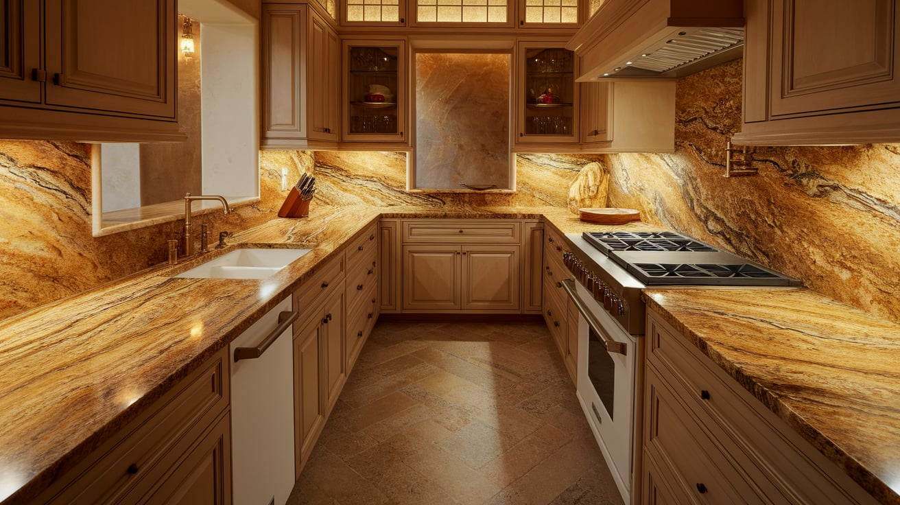 Venetian_Gold_Granite_Backsplash
