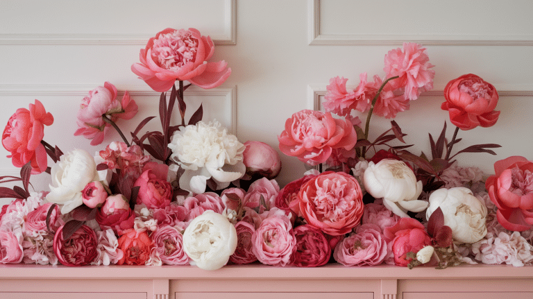 peony arrangements ideas
