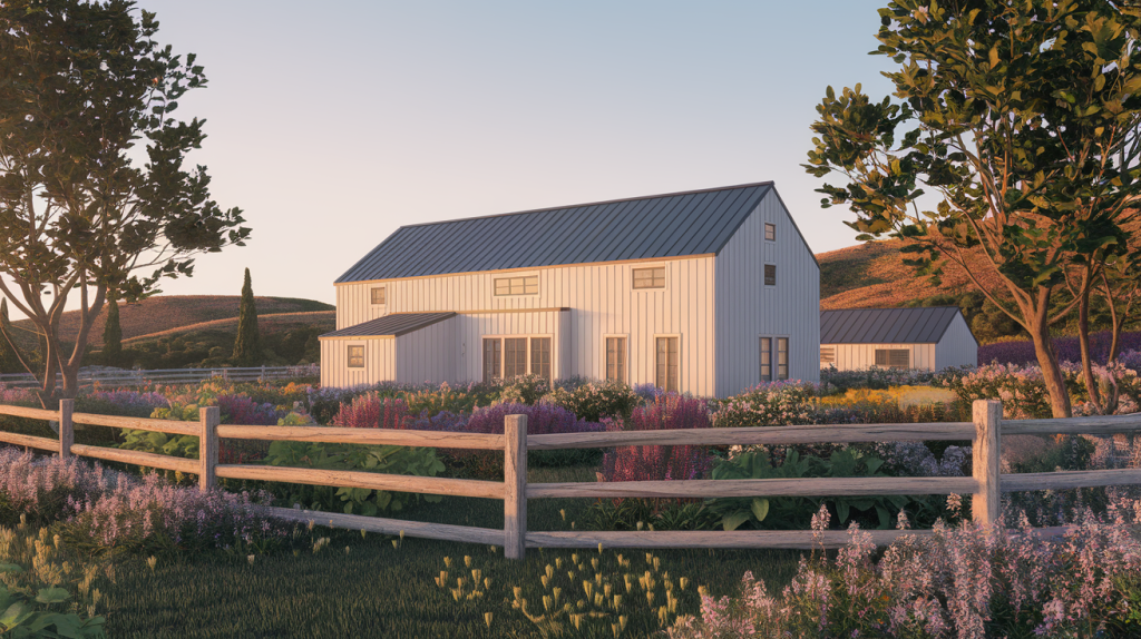15 Inspiring Modern Farmhouse Landscaping Ideas