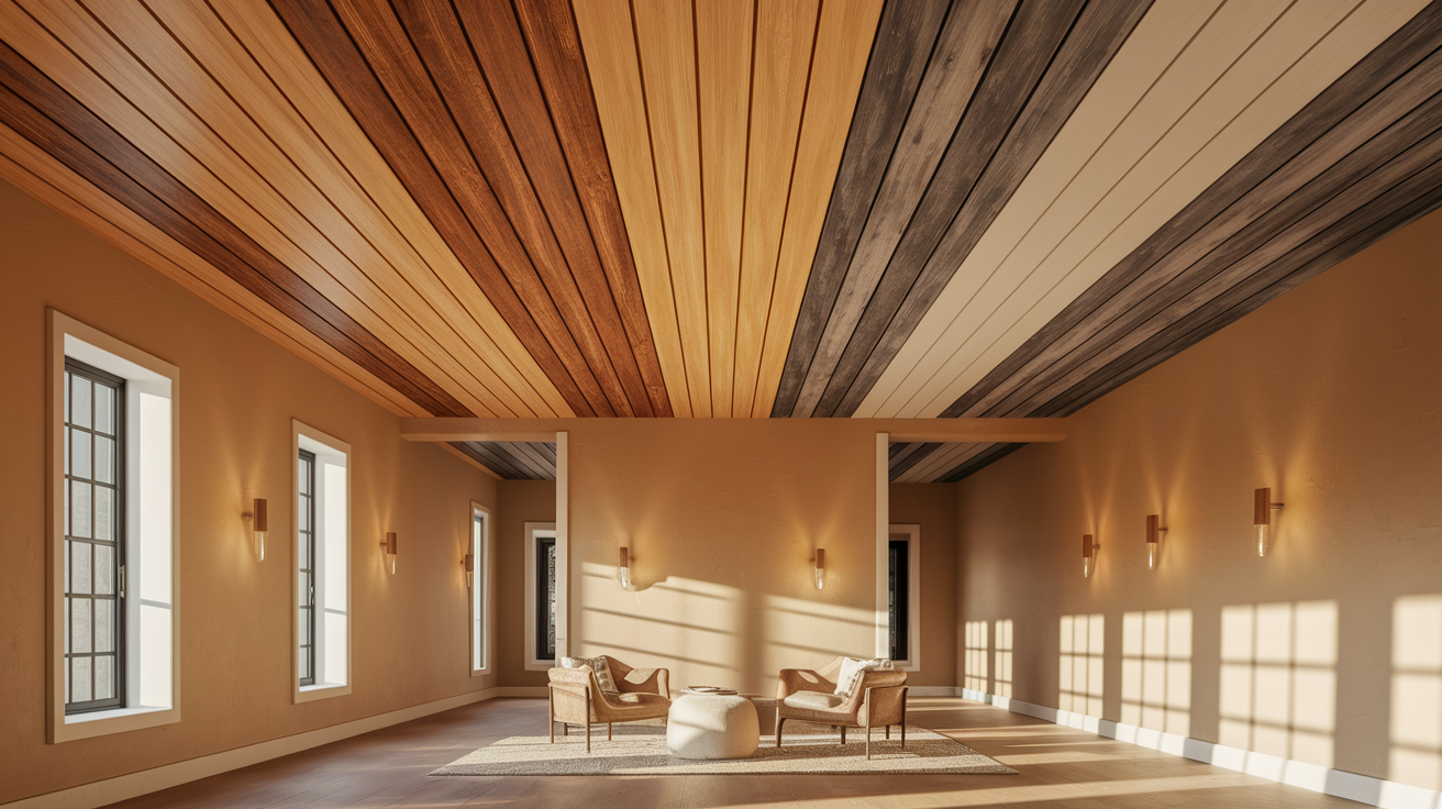 21 Stained Shiplap Ceiling Ideas With Style & Charm