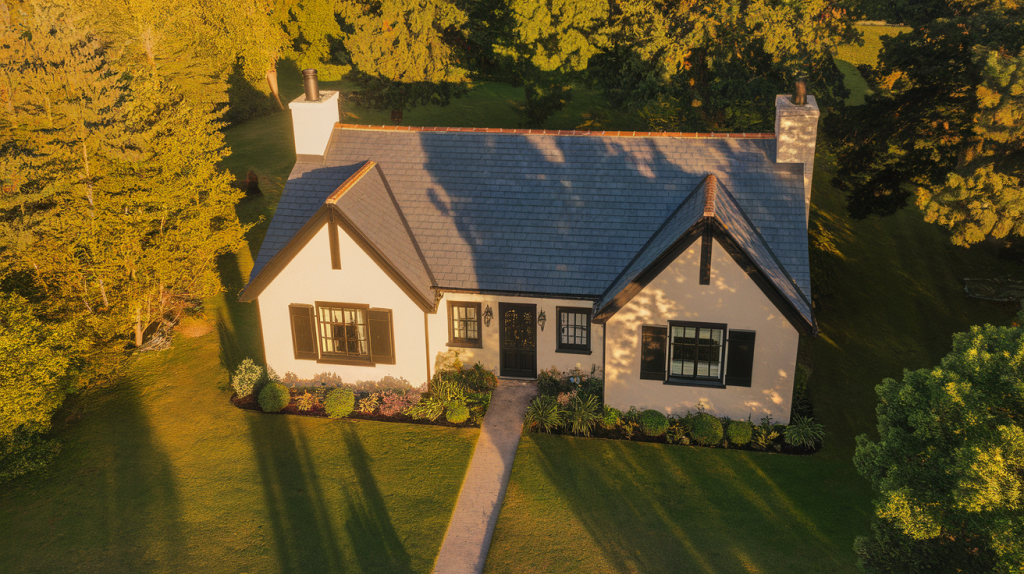 27 Black Trim Ideas For Single-Story White House