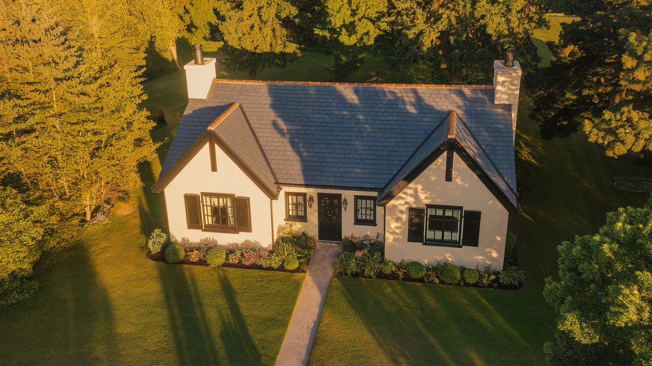 27 Black Trim Ideas For Single-Story White House