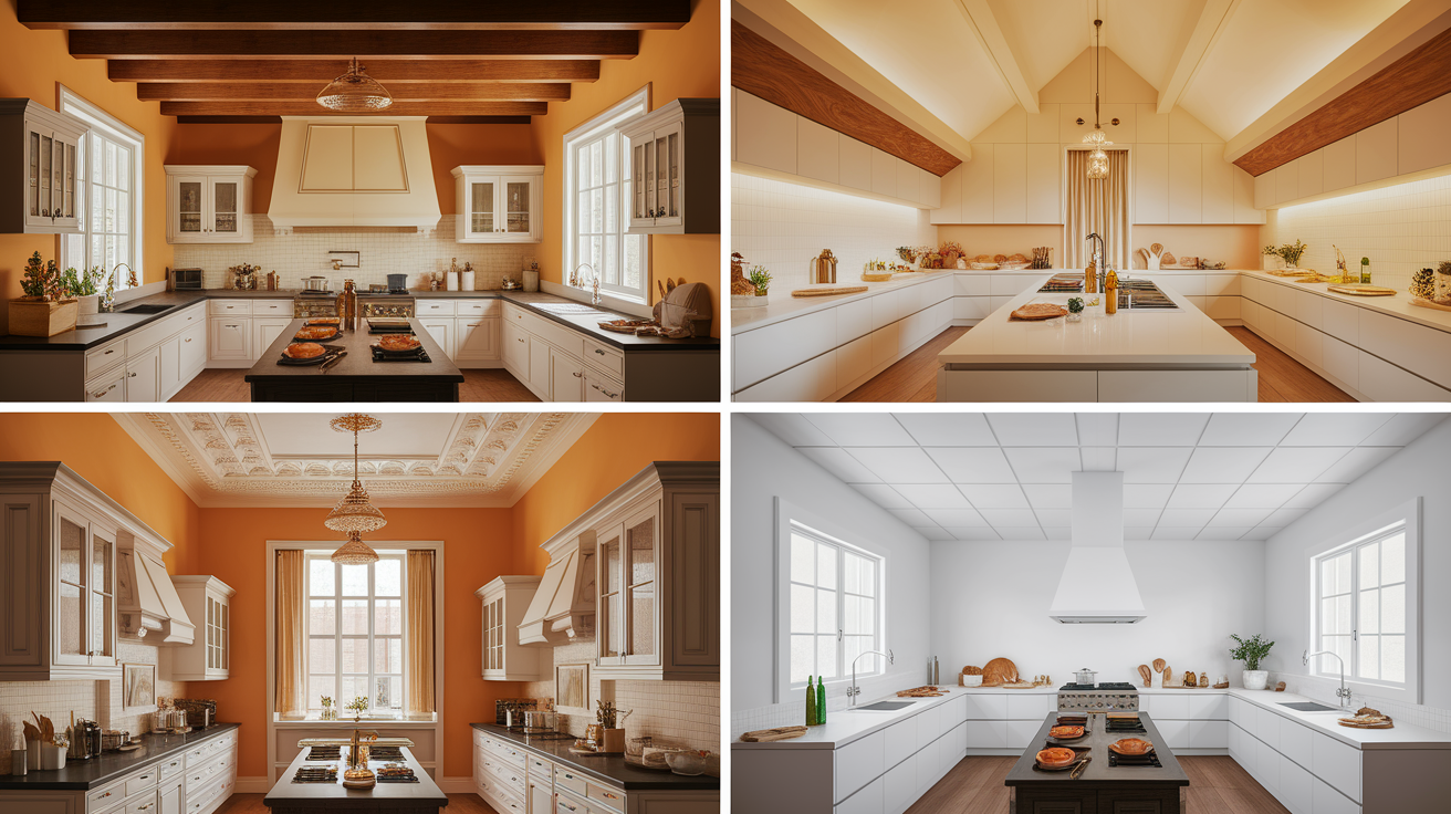 27 Classy Kitchen Ceiling Design Ideas