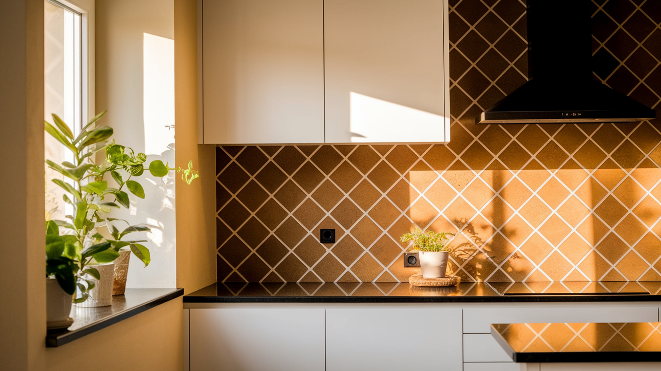 27. Geometric Patterned Brick Layout
