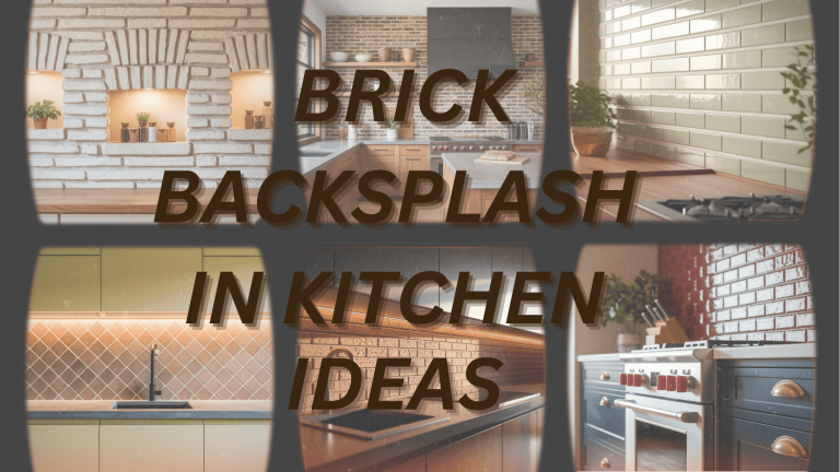 31 Brick Backsplash in Kitchen Ideas for Your Cooking Area
