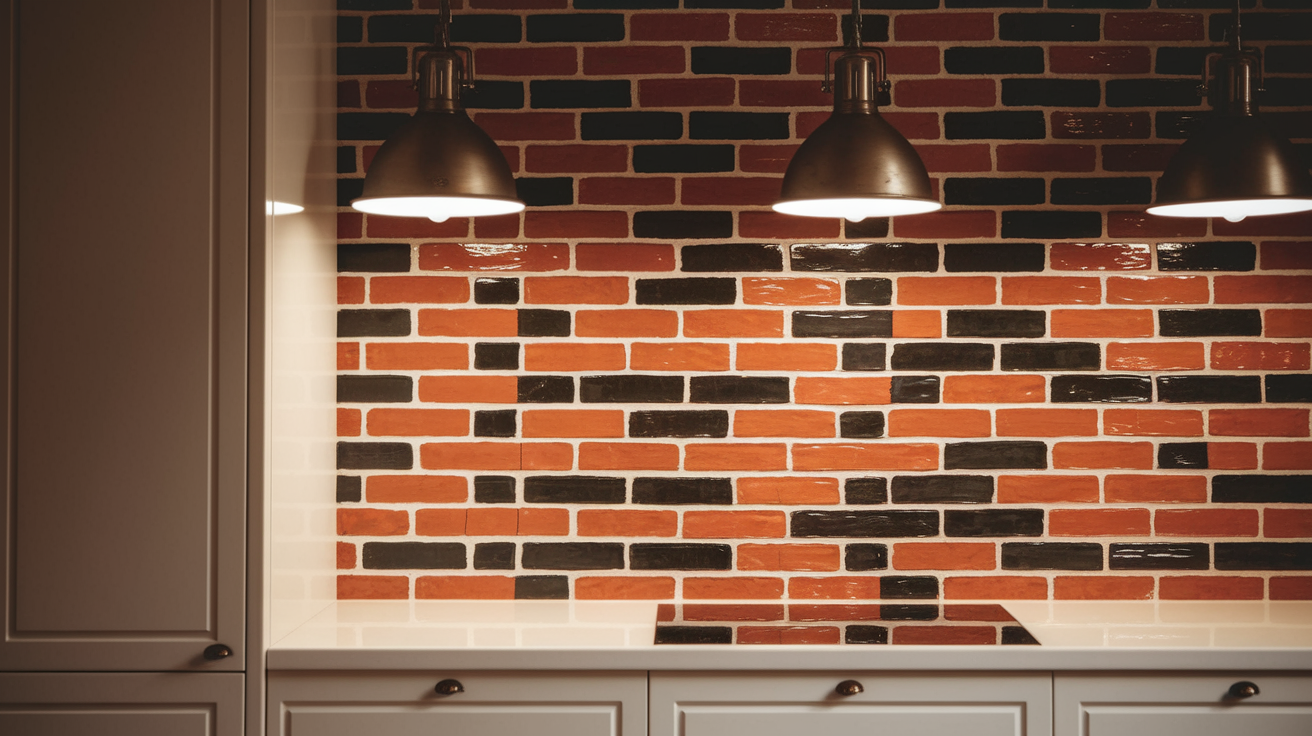 31. Colored Mortar with Brick
