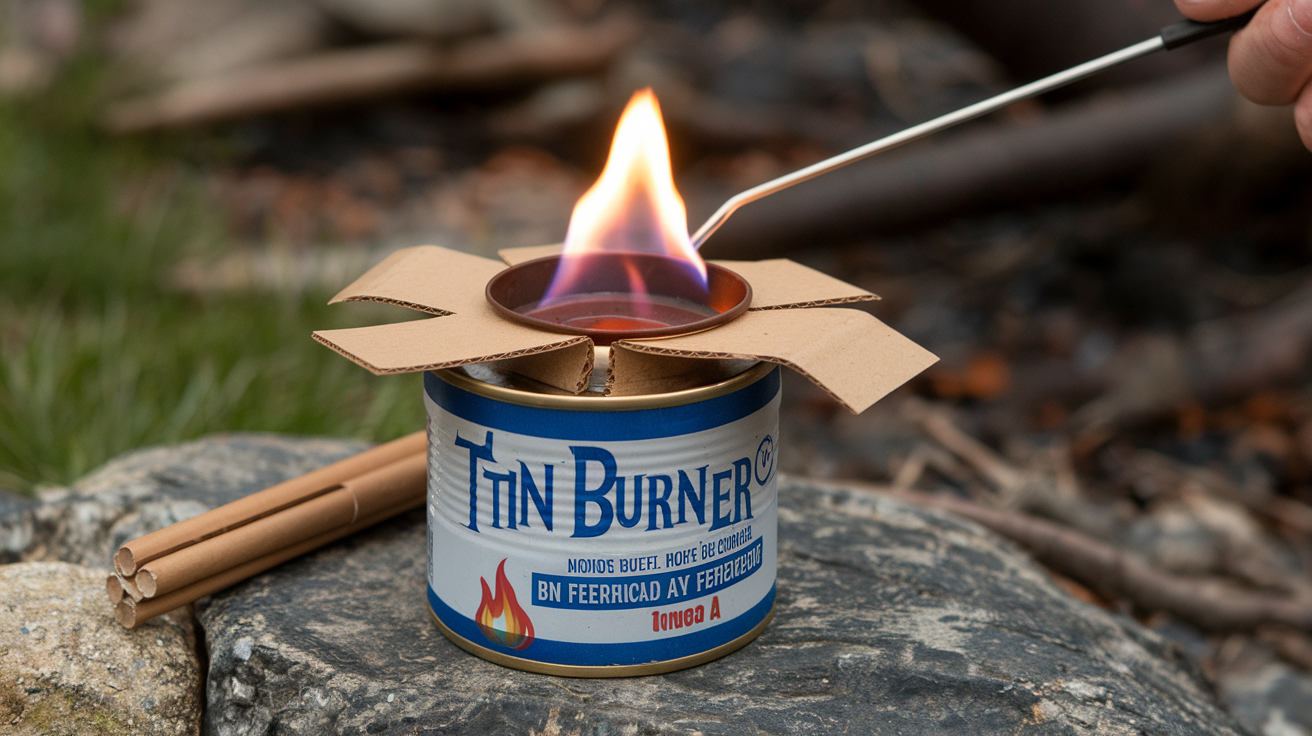5. Tin Can Buddy Burner

