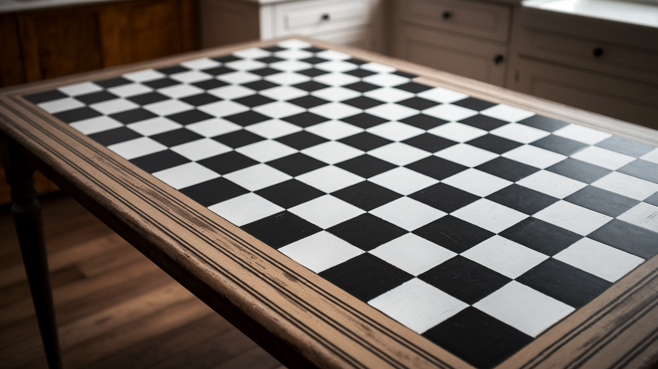 Black_and_White_Checkerboard_Tables