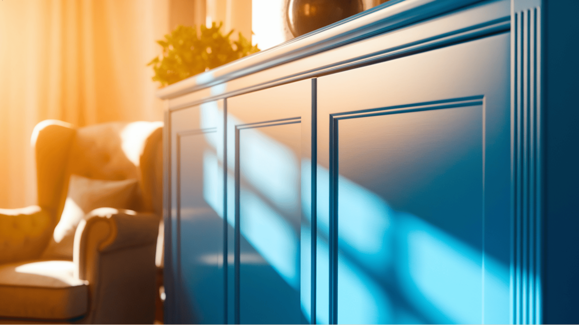 Blue-Painted Furniture Ideas to Reform Old Pieces