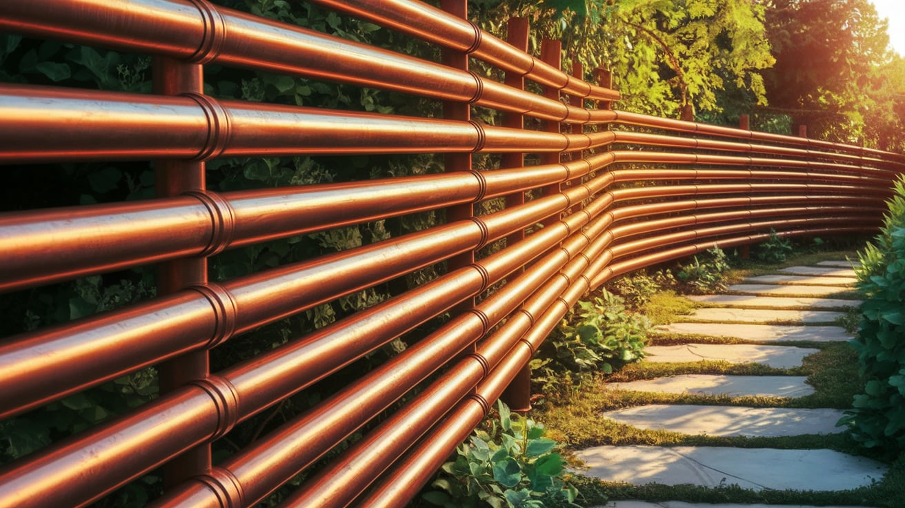 Copper_Pipe_Fence
