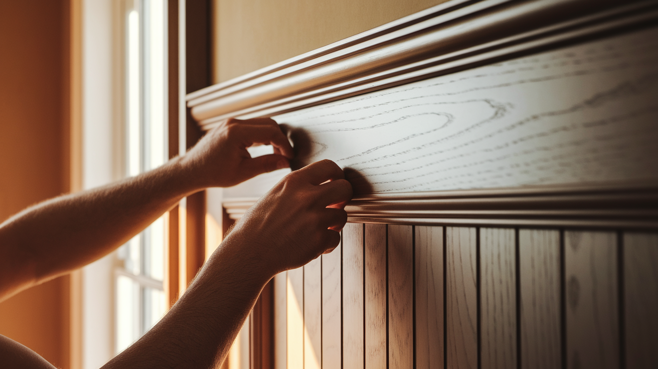 DIY Board and Batten Entryway
