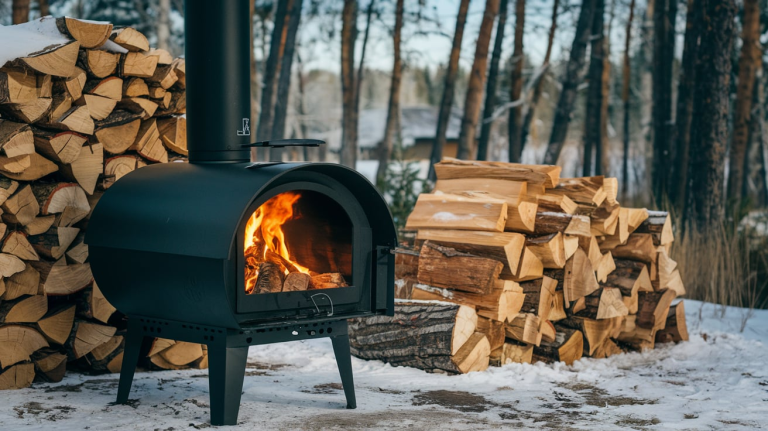 How to Build a Homemade Outdoor Wood Stove Pictures