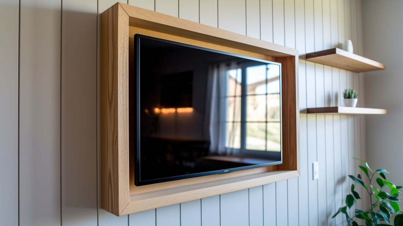 How to Create a Simple DIY TV Frame