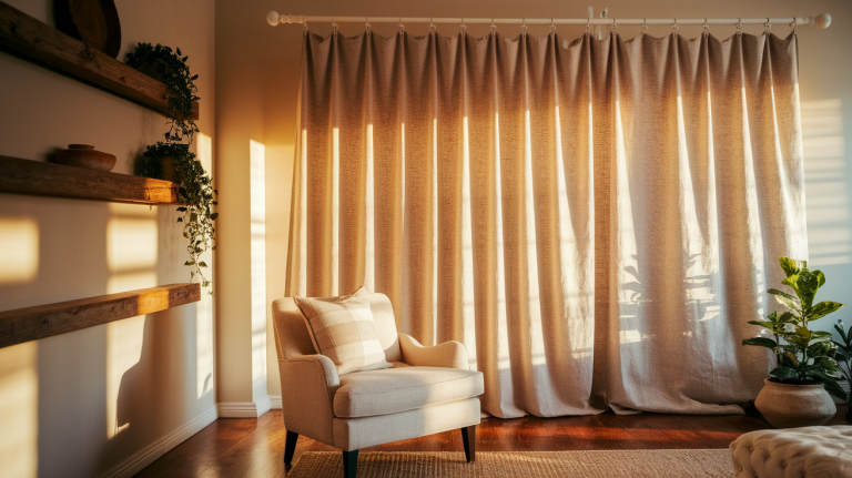 How to Make DIY Drop Cloth Curtains in 7 Easy Steps