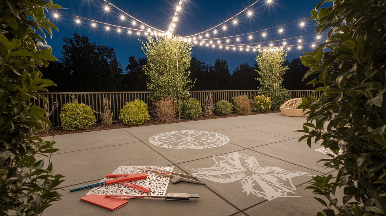 Make It Yourself: Easy Concrete Stencil Designs