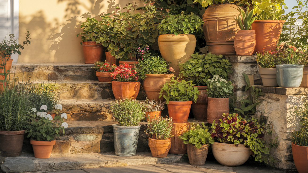 Mismatched_Pot_Collection