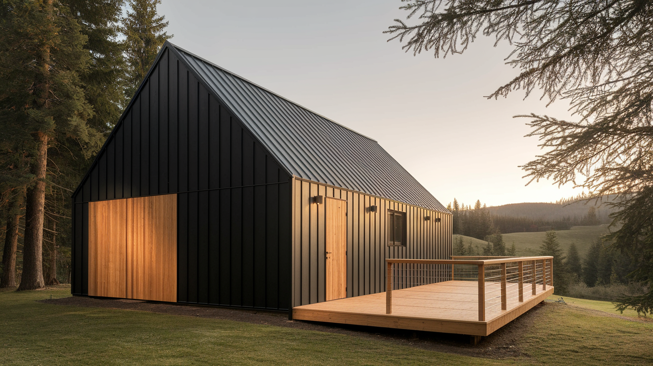 Modern_Black_and_Wood_Barndominium