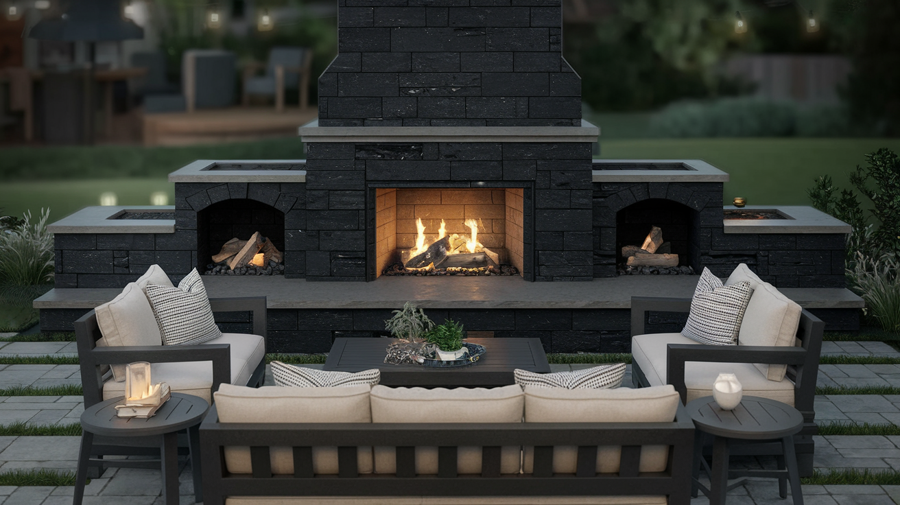 Outdoor_Black_Stone_for_Patio_Settings