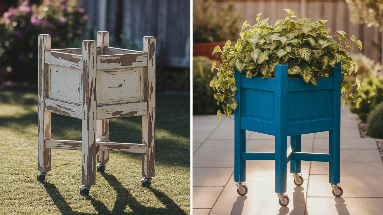 Peacock_Blue_Plant_Stand