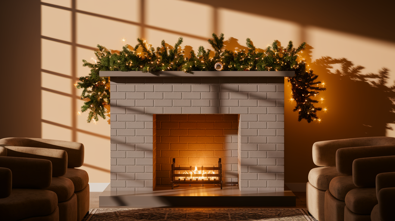 Sleek_Gray_Painted_Brick_With_a_Floating_Mantel