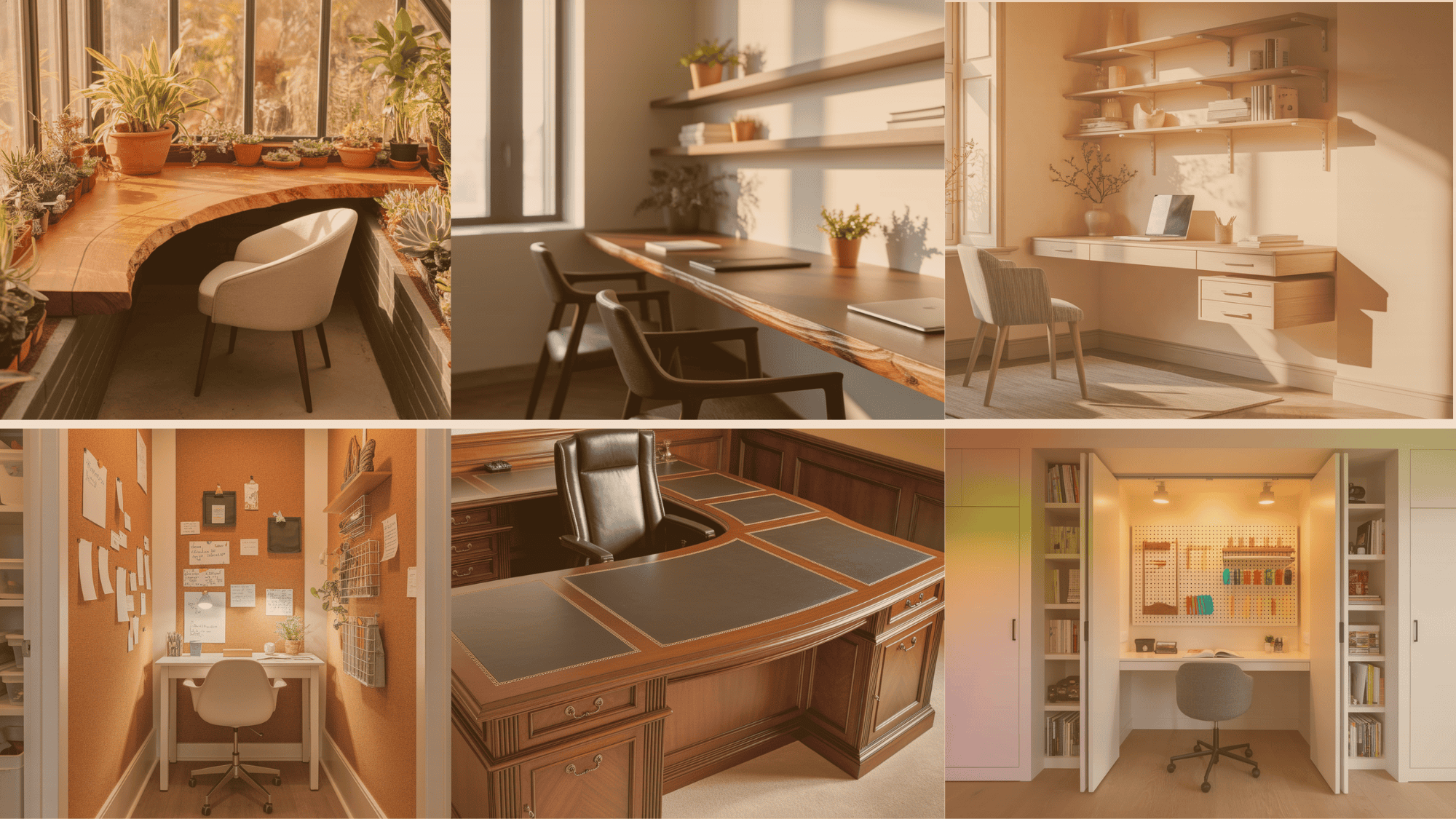 Smart Built-in Desk Ideas for Space-Saving Workplaces