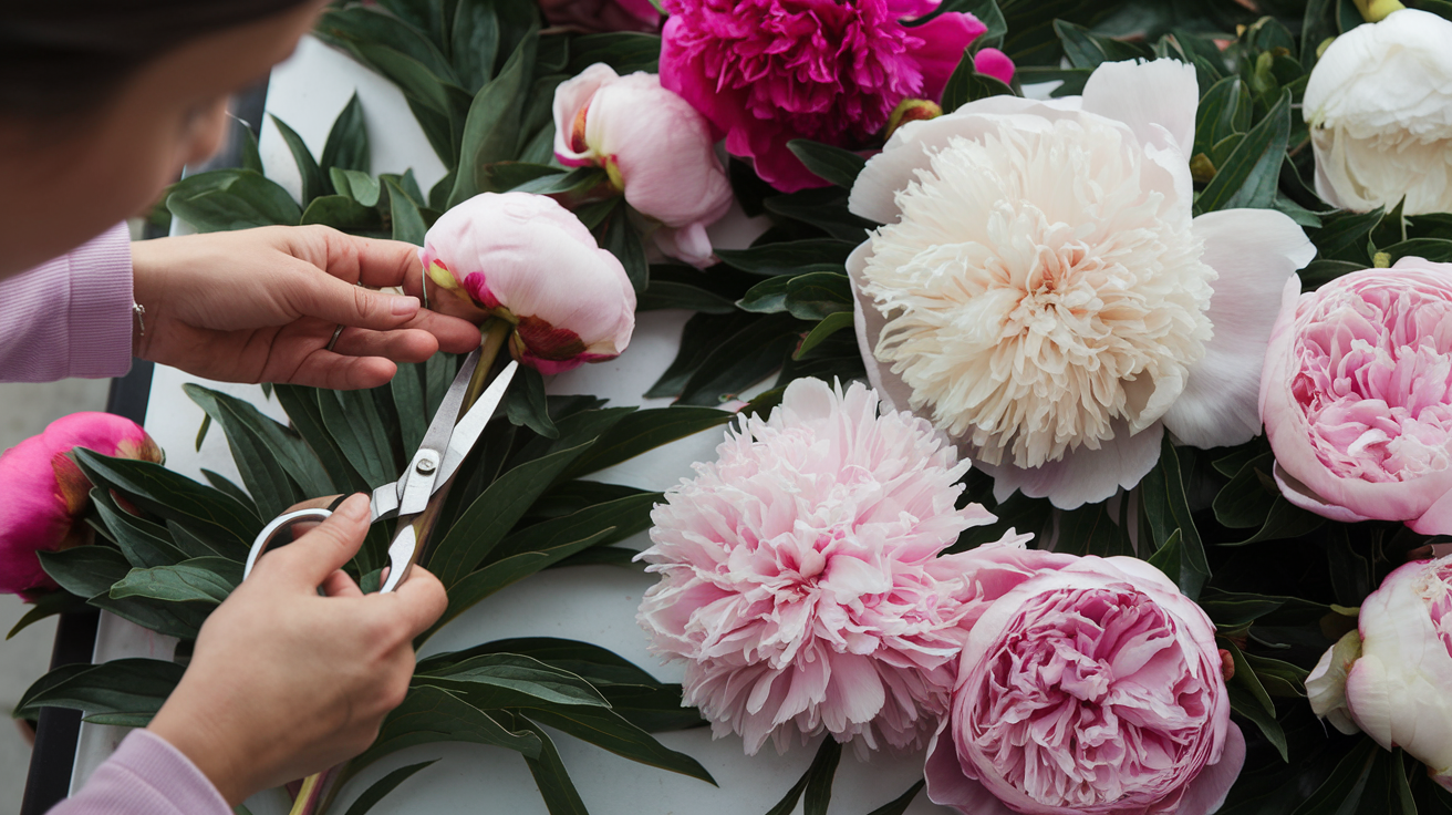 Step 2: Prepare the Peony
