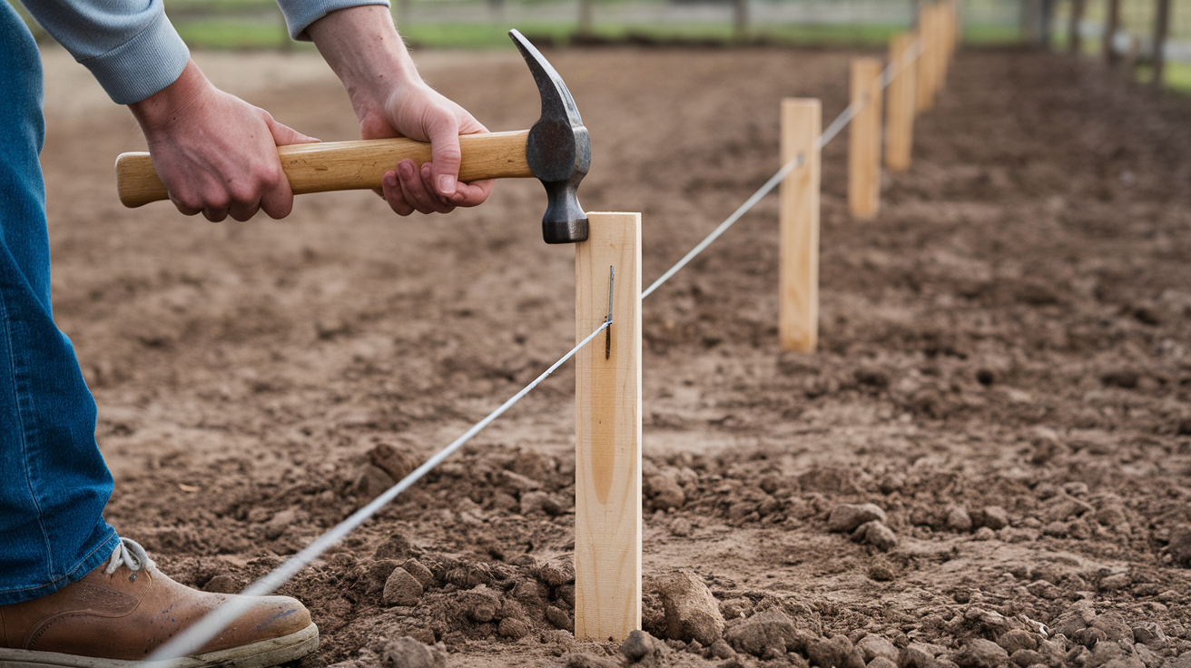 Step 3: Install the Stakes
