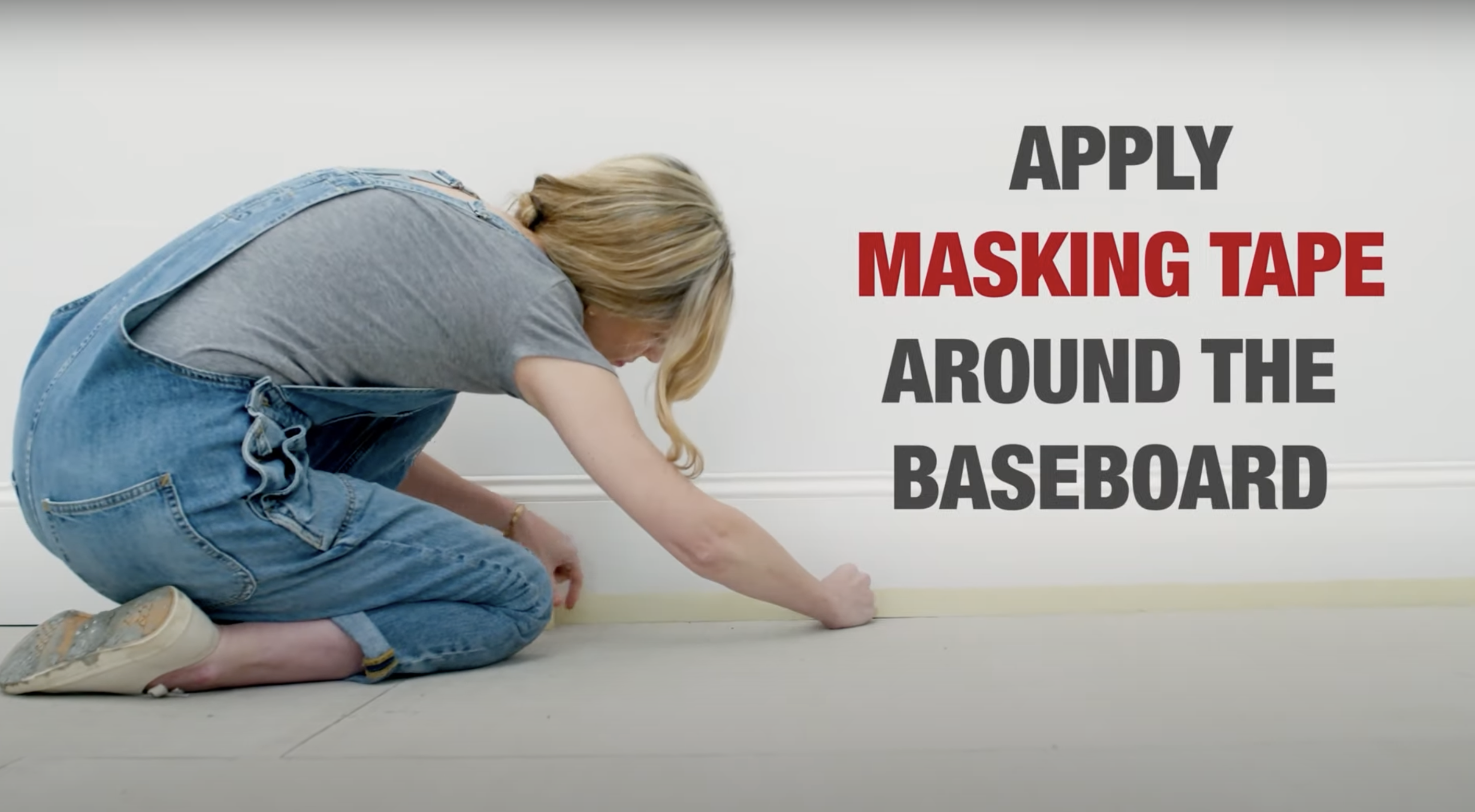 Step_2_Apply_Masking_Tape_Around_the_Baseboard