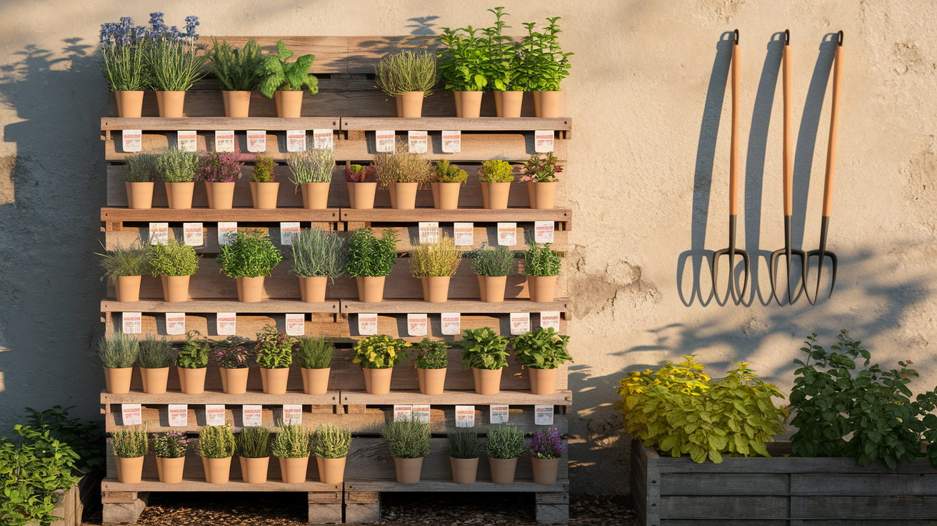 Vertical_Pallet_Herb_Garden