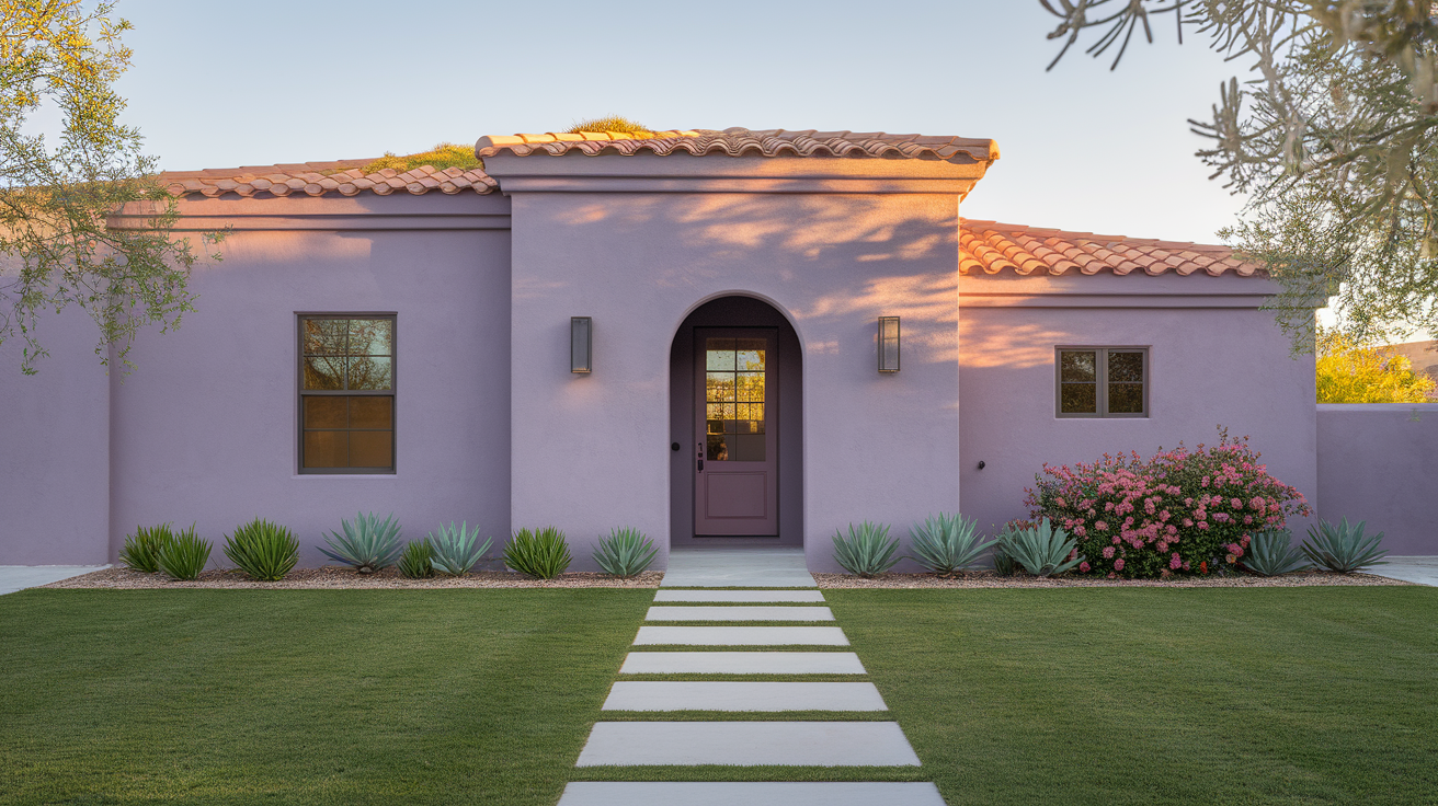 Violet_Stucco_With_Matte_Finish