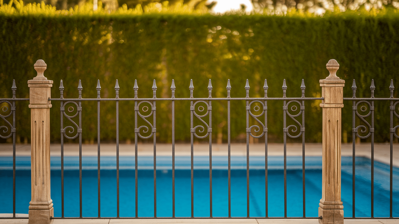 Wrought_Iron_with_Wooden_Posts