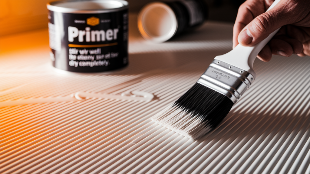 can you paint over stained wood without priming