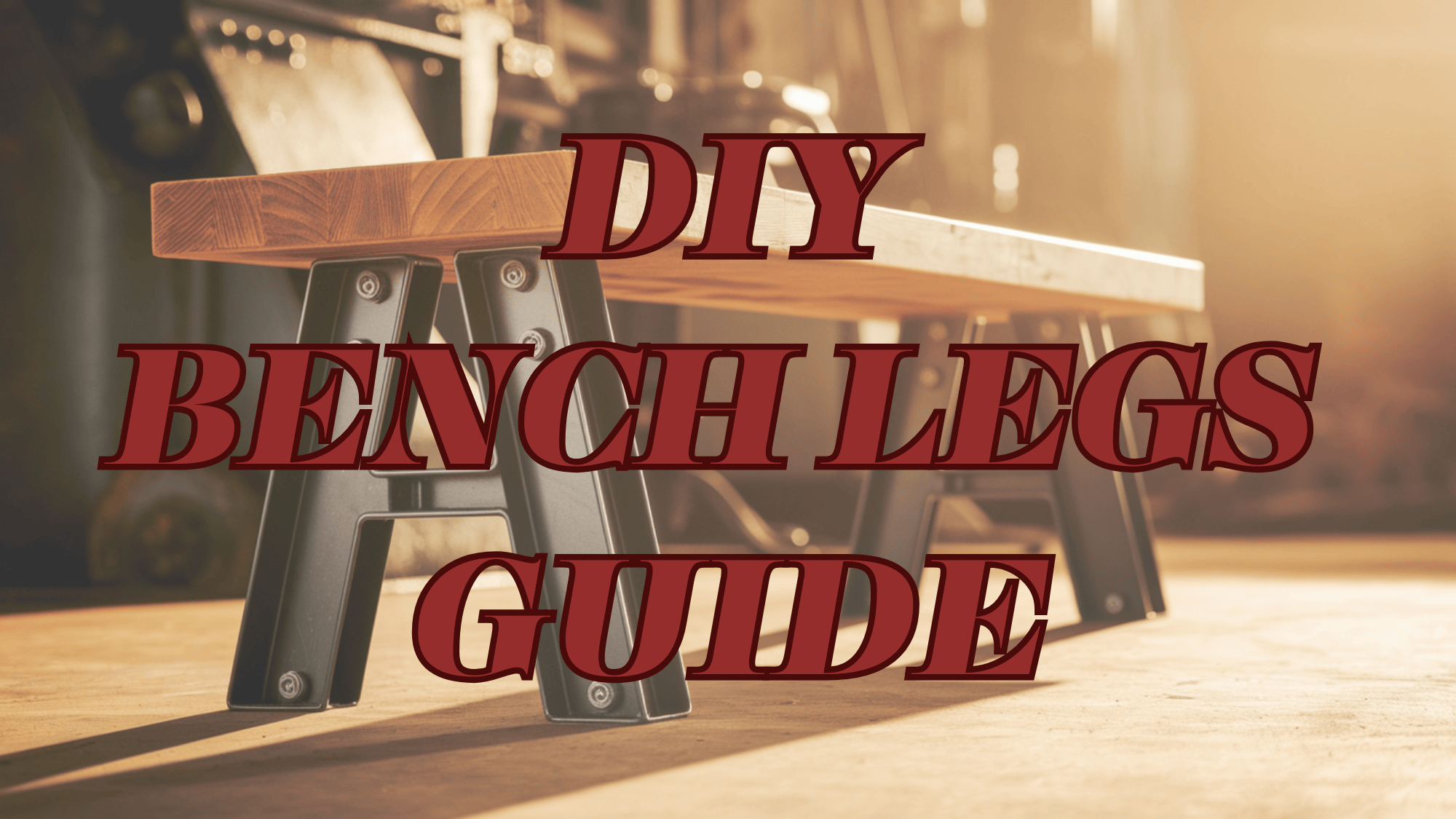 diy bench legs
