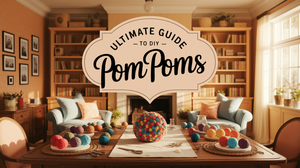 diy pom pom maker