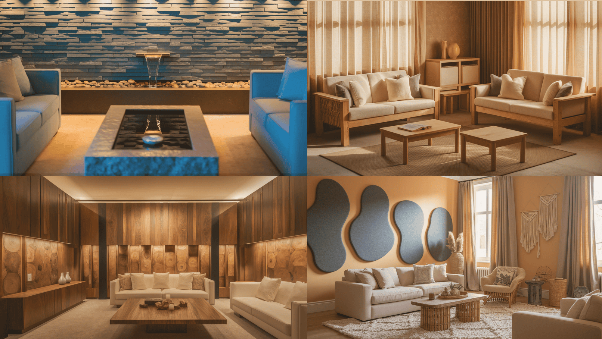 modern organic living room
