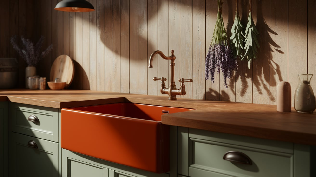Burnt_Orange_Farmhouse_Sink