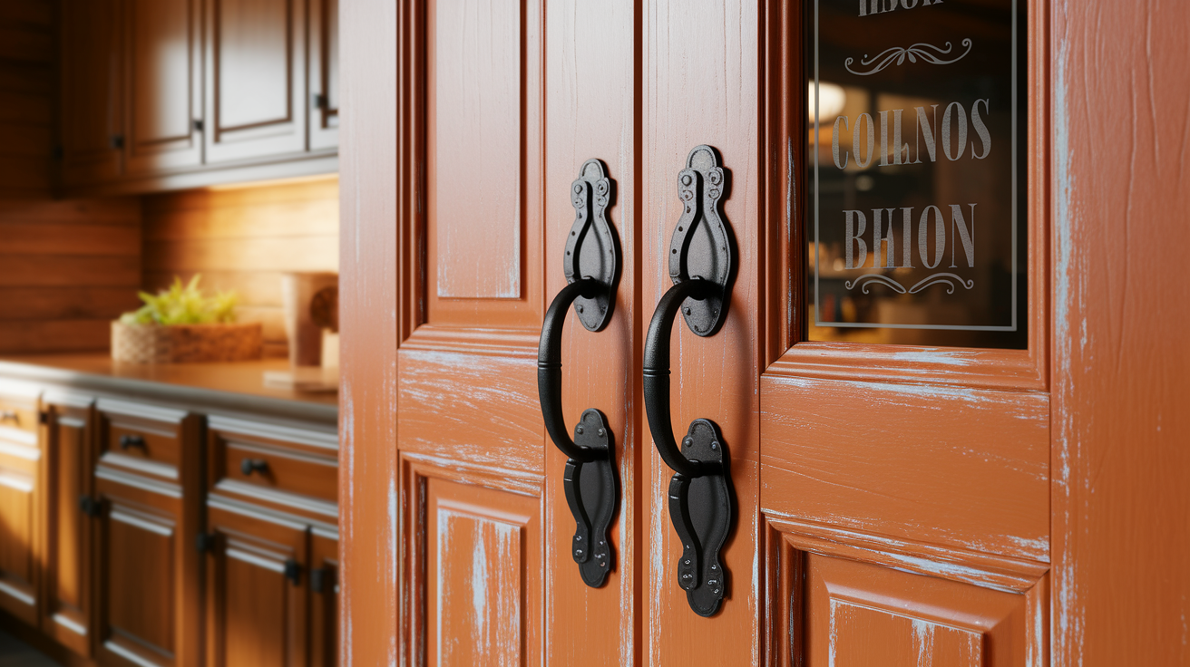 Burnt_Orange_Pantry_Door