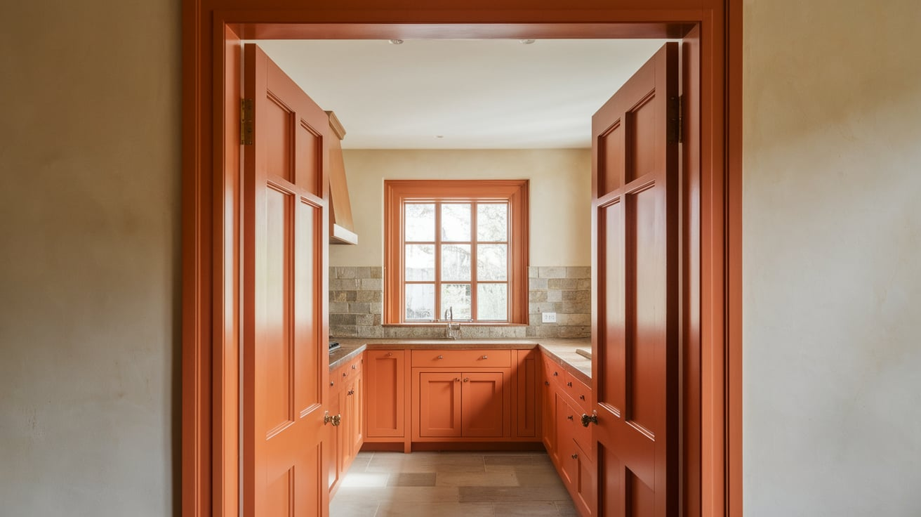 Burnt_Orange_Wooden_Door_Frames__Trim