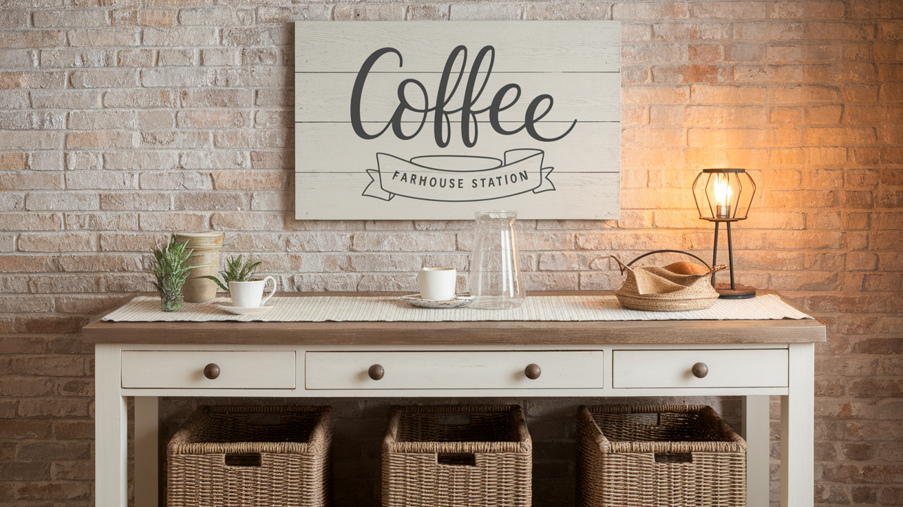 Console Table Setup