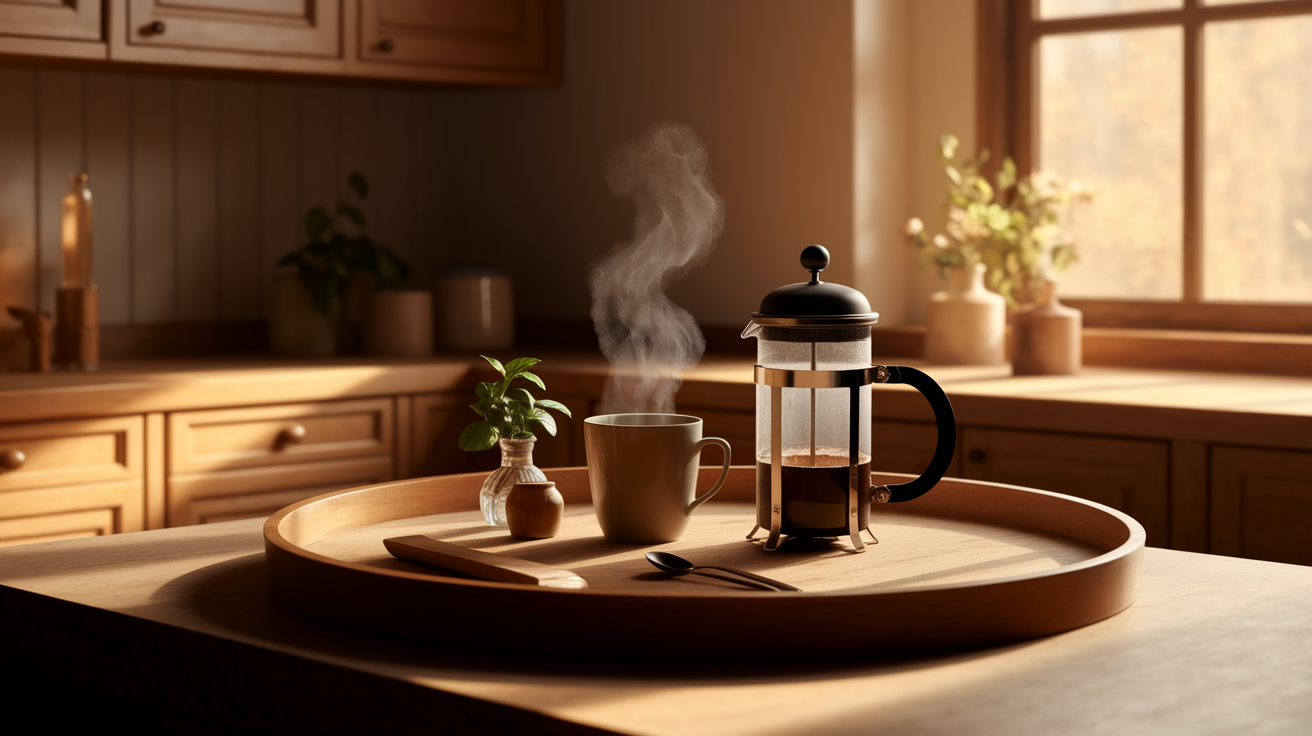 Counter Tray Setup
