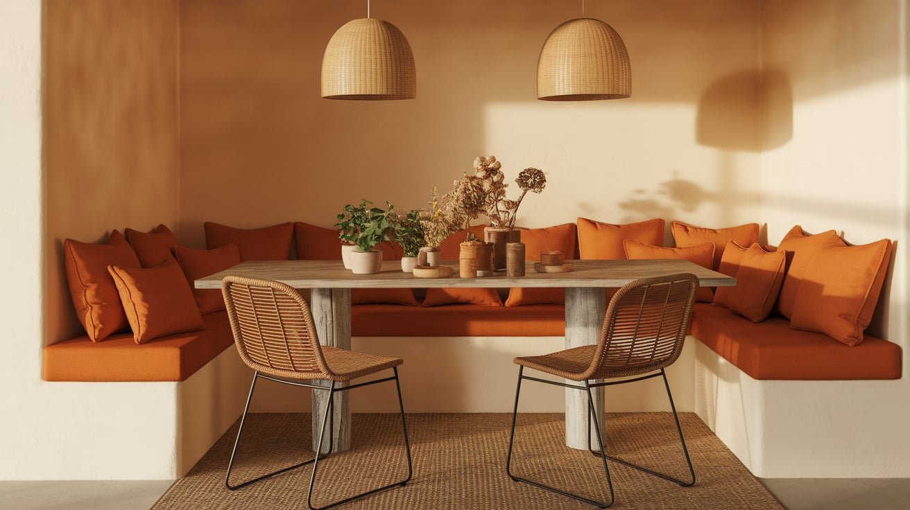 Cozy_Burnt_Orange_Breakfast_Nook