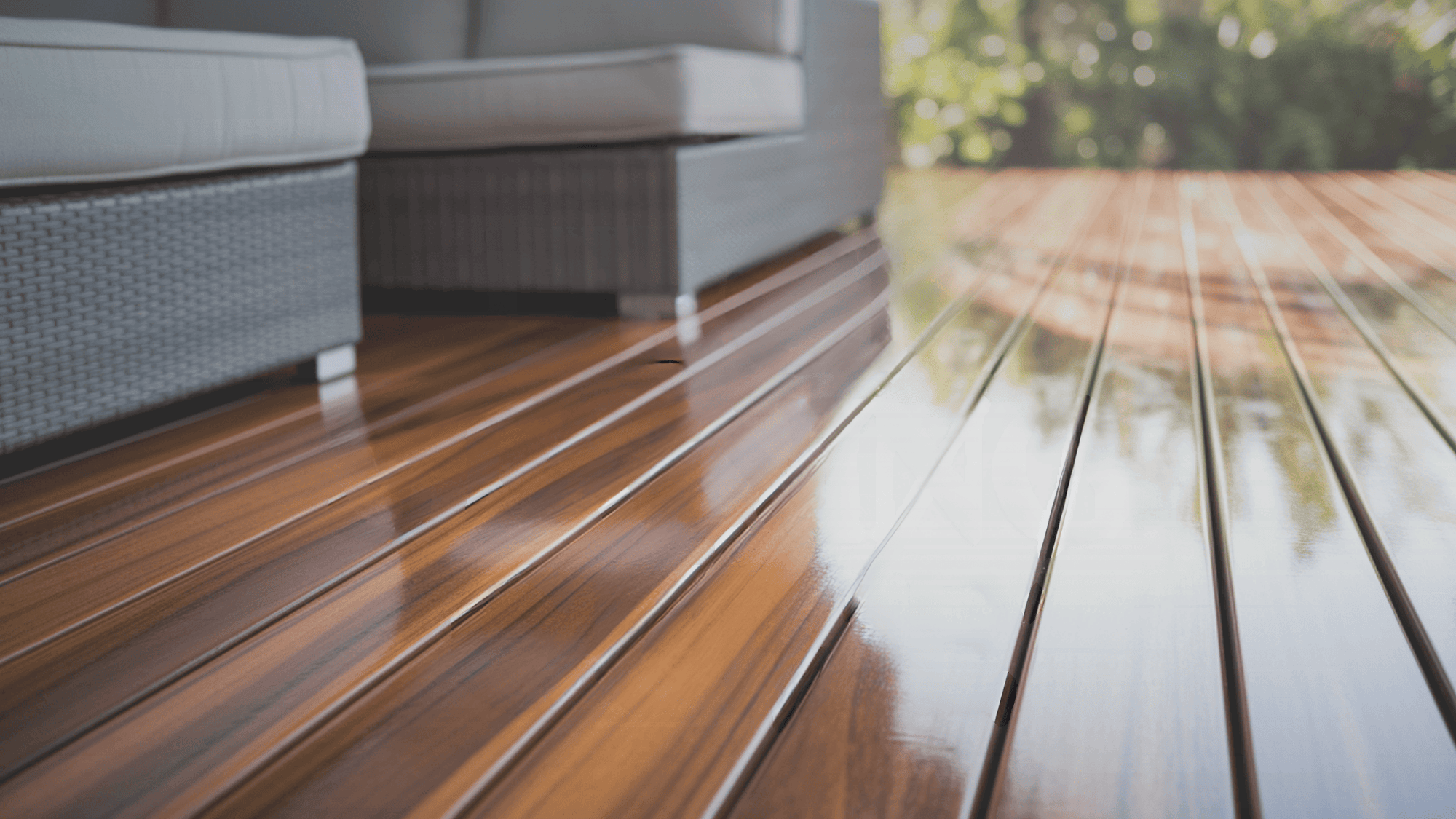Deck Stain Before and After Results