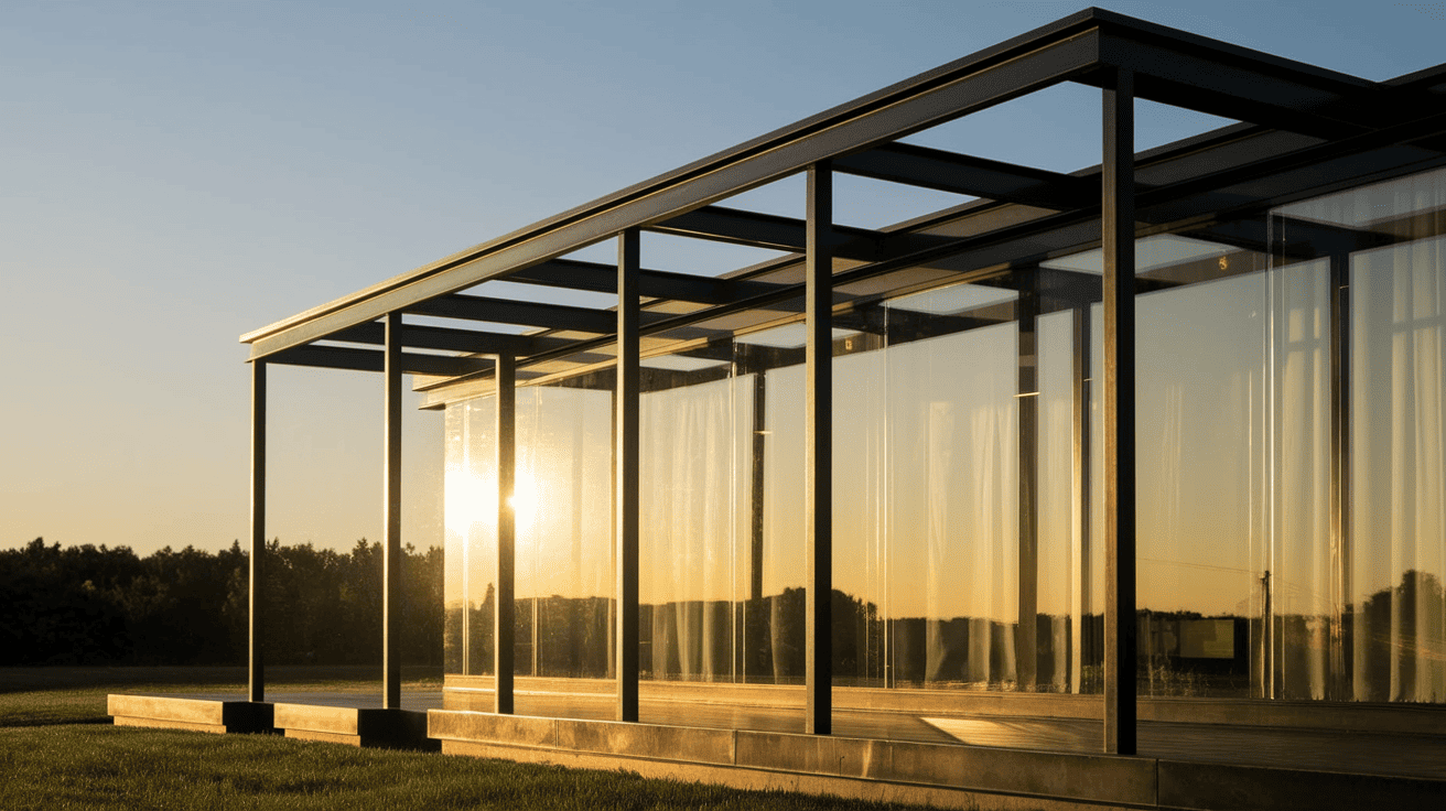 Glass_and_Steel_Home_With_Black_Framework